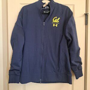 Men's Medium Under Armour Cal Golden Bears College zip sweatshirt Blue